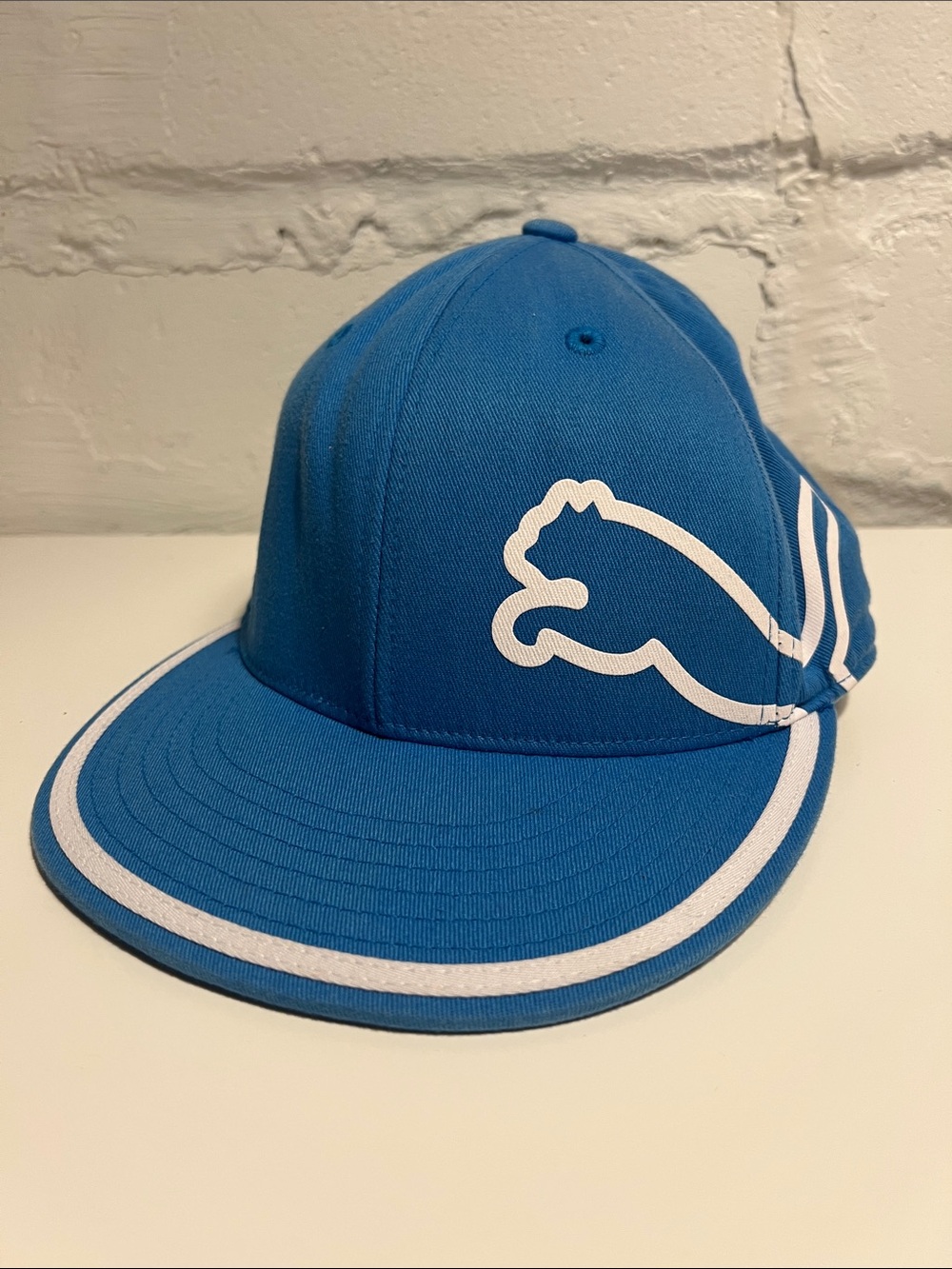 Blue Puma fitted hat